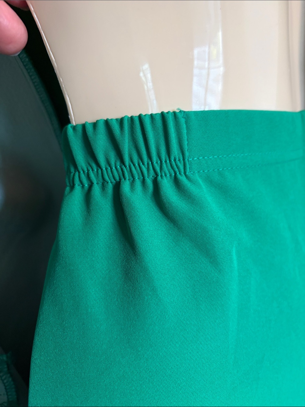 Women's Double-Breasted Emerald Green Blazer and Trousers Set - Picture 9 of 12